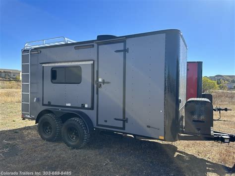 New 2024 7x16 Colorado Off Road Trailer Cargo Trailer Toy Hauler