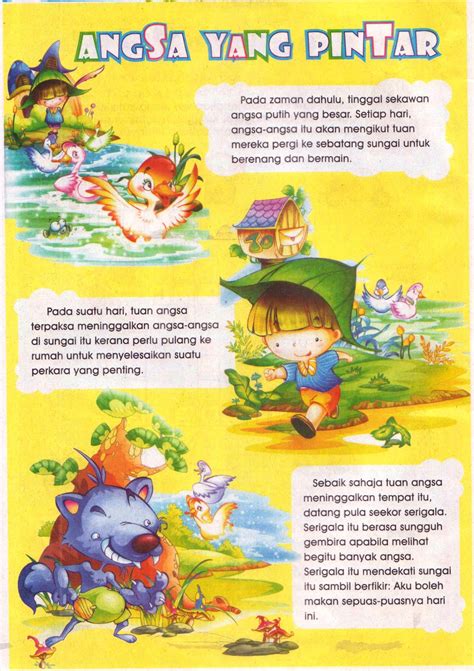 The booklet is available in bahasa malaysia and english. Bahasa Malaysia Tahun 1: Cerita Bergambar