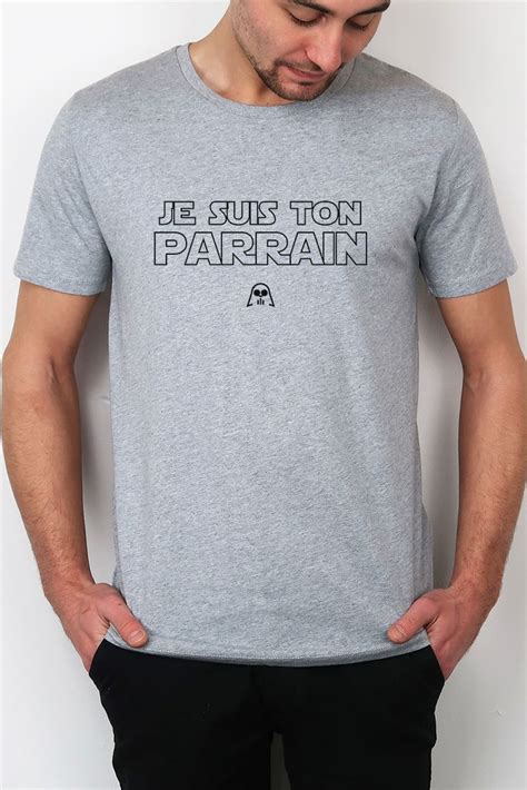Je Suis Le Parrain De Ton Fils - T-shirt parrain | Parrain, Cadeau parrain marraine, Cadeau parrain