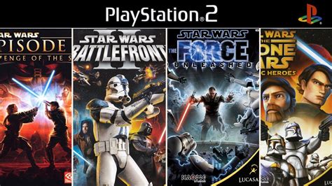 Star Wars Games For Ps2 Youtube