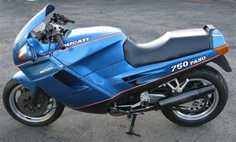 Blue By You 1988 Ducati Paso 750 Rare Sportbikesforsale