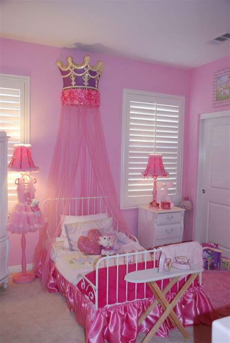 Hot Pink Princess Room Princess Bedroom Pinterest