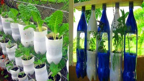 Plastic Bottle For Vegetable Garden Beautiful Garden Ideas Using Old
