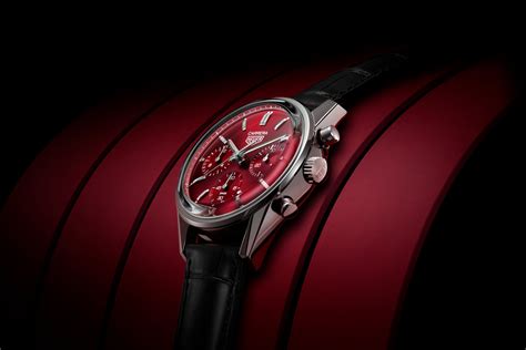 the tag heuer carrera red dial limited edition tilia speculum