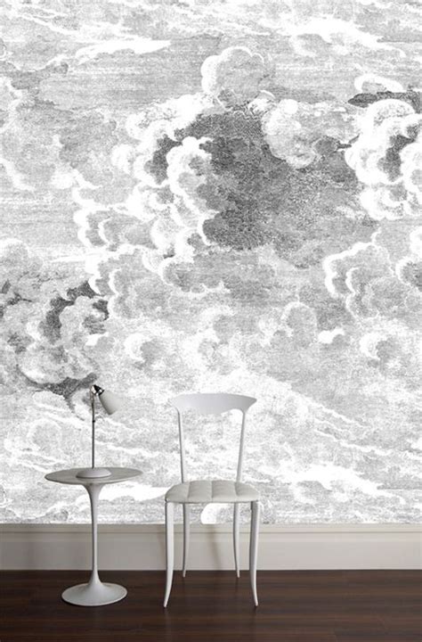 Cole And Son Cloud Wallpaper Bathroom 479x728 Download Hd Wallpaper