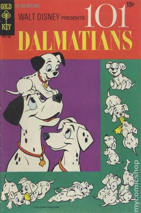 101 Dalmatians 1970 Movie Comics 1 Disney Cover Disney Presents