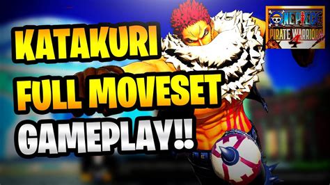 One Piece Pirate Warriors 4 Katakuri Full Moveset Gameplay Youtube