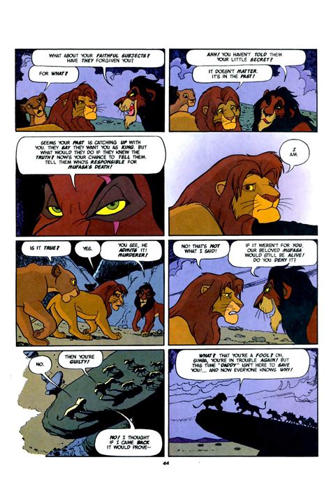 Disneys The Lion King 1 Read All Comics Online