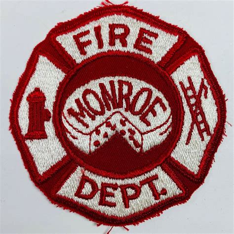 Monroe Fire Department Wisconsin Wi Patch C8 Ebay In 2021 Patches