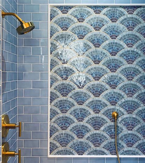 Artistic Tile On Instagram “the Blue Ombre Pattern Of Our Fan Club