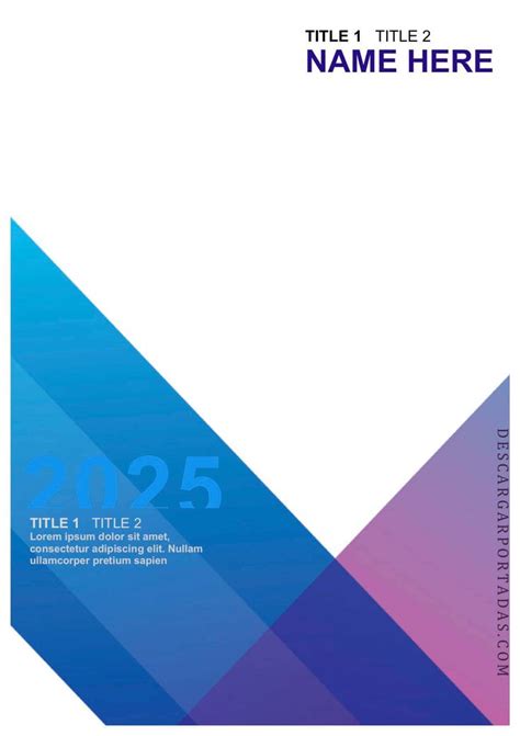A Blue And Purple Brochure With The Number Twenty Five In Its Center