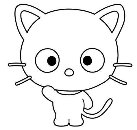 Lovely Chococat Coloring Page Coloring Page Page For Kids And Adults