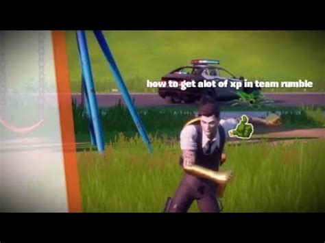 The xp coins are back this week in fortnite and offering just as much free xp as always, assuming you can reach them of course. How to get alot of xp in team rumble - YouTube