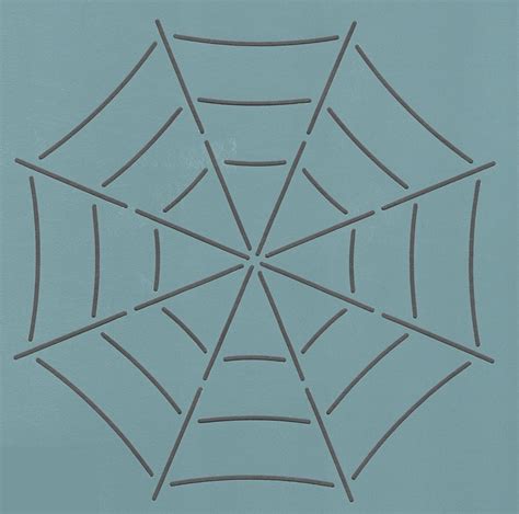 Printable Spider Web Stencil Printable World Holiday