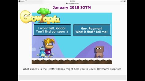 Growtopia January 2018 Iotm Youtube