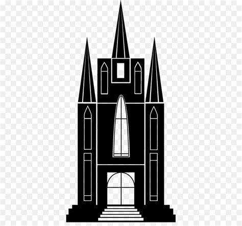 Silhouette Architecture Download Catholic Church Silhouette Vector