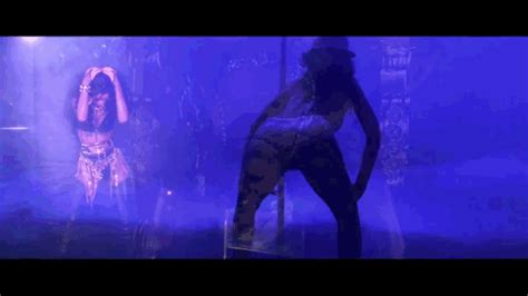 Rihanna Twerks On Water Throws Money In Pour It Up Video