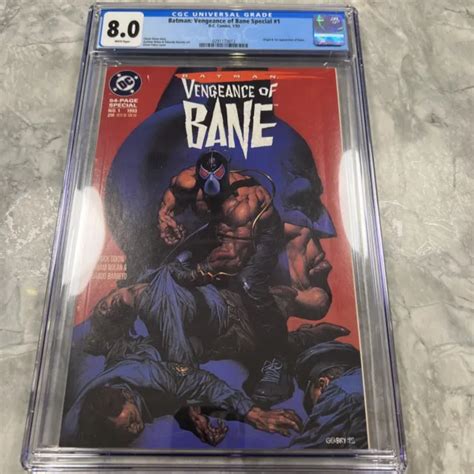 Batman Vengeance Of Bane 1 ~cgc 80 ~white Pages ~ Dc Comics~1993 56