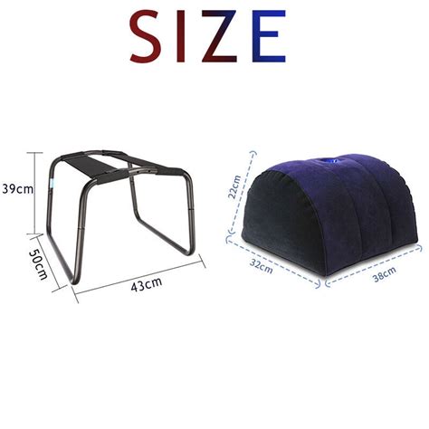 Sex Aid Bouncer Chair Inflatable Pillow Couple Love Chair Adults Sm