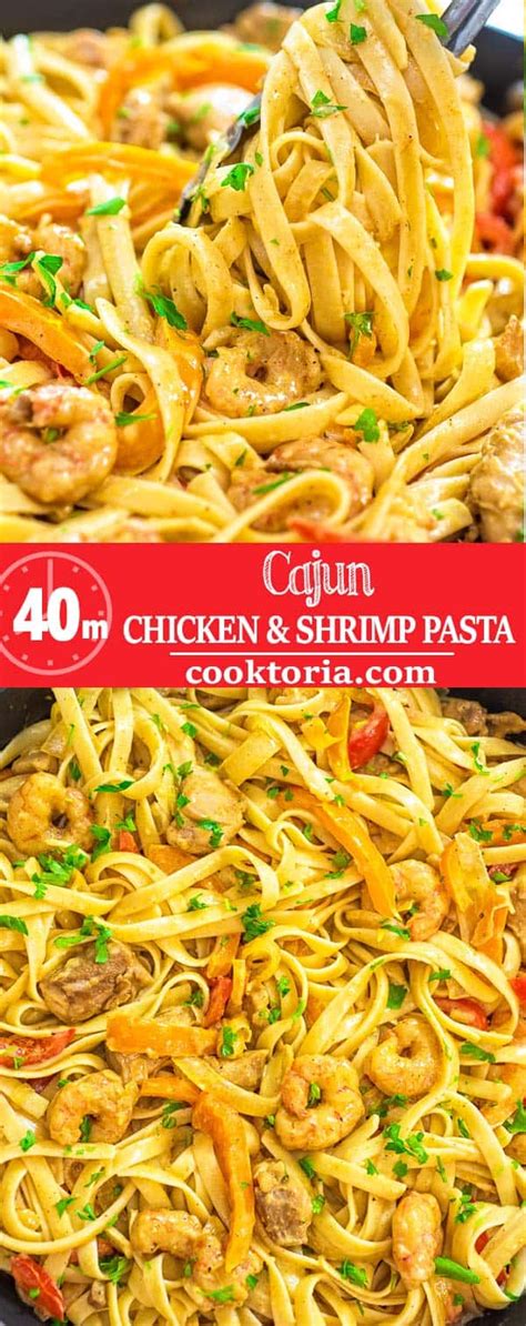 This Delicious Cajun Chicken And Shrimp Pasta Makes An Easy Quick