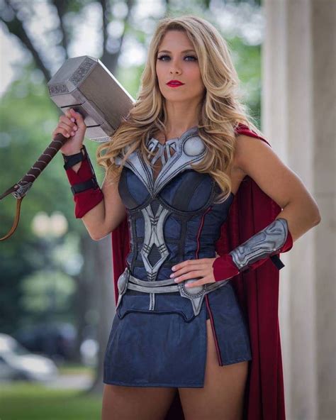Thor Marvel By Laney Feni Cosplay Outfits Female Thor Lady Thor