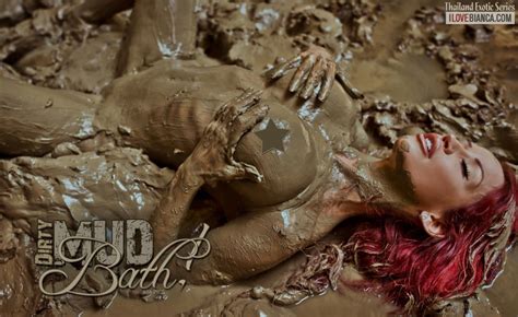 Dirty Mud Bath Bianca Beauchamp Latex Lingerie Nude Photos Videos