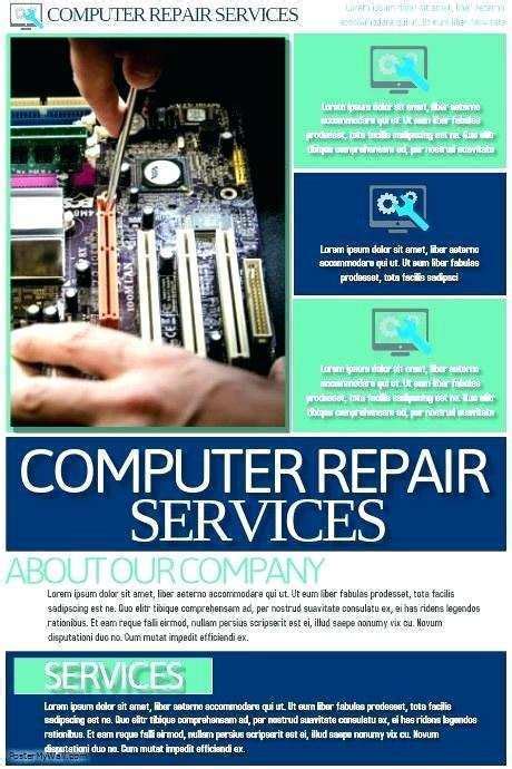 66 Standard Computer Repair Flyer Word Template Download For Computer