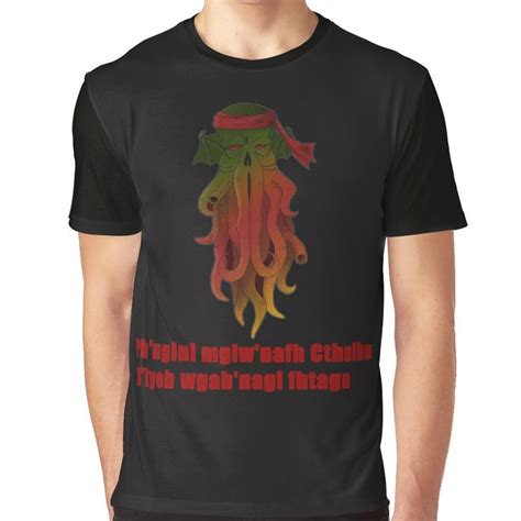 Phnglui Mglwnafh Cthulhu Rlyeh Wgahnagl Fhtagn Graphic T Shirt By