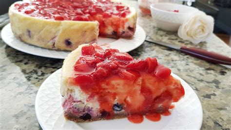 How To Make The Best Strawberry Blueberry Cheesecake Dessert Recipe