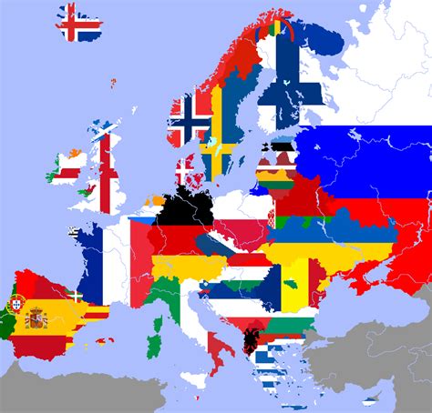 Linguistic States Of Europe Flag Map By Captainvoda On Deviantart