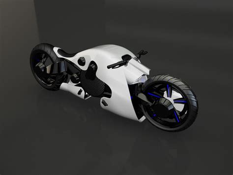 Futuristic Motorcycle Concept 3d Model Cgtrader