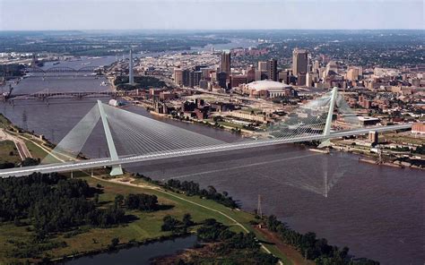 Modjeski And Masters New I 70 Mississippi River Bridge