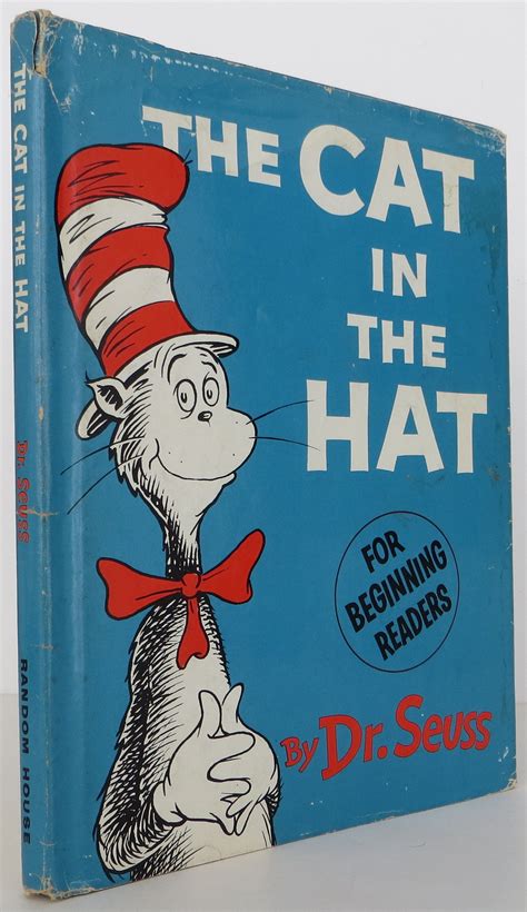 The Cat In The Hat By Seuss Dr Lesieg Theo 1957