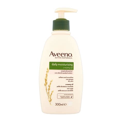 Aveeno Daily Moisturising Creamy Oil Normal To Dry Skin 300ml Sephora Uk