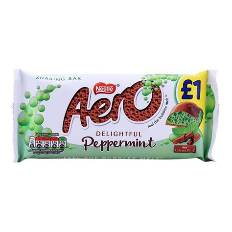 Buy Nestle Aero Delightful Peppermint Chocolate 100g Online At Special