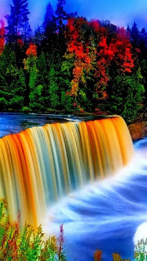 Colorful Waterfall Wallpaper By Sonia 75 Free On Zedge™