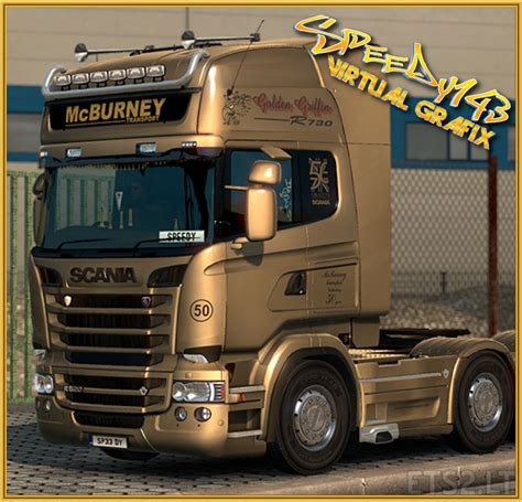 Mcburney Golden Griffin Scania Rjl Ets Mods