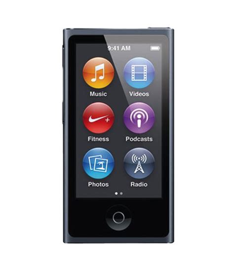 Buy Apple Ipod Nano 16gb Slate 7th Generation Online At