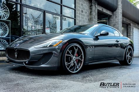 Maserati Granturismo With In Asanti Af Wheels Exclusively From Butler Tires And Wheels In