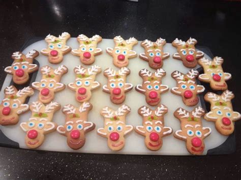 If you want an actual upside down v, then follow the. Upside down gingerbread men converted to reindeer for ...