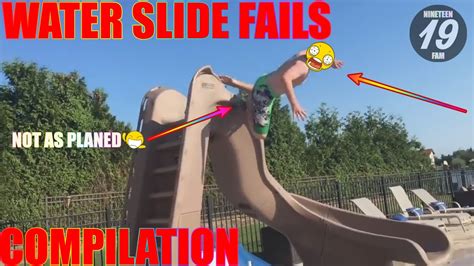 Best Ever Water Slide Fails Compilation 😂😂😂 Youtube