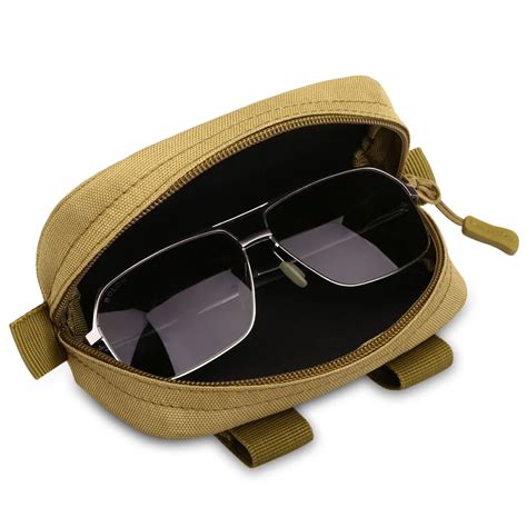 protector plus a016 tactical military molle army glasses pouch eyewear case shockproof outdoor
