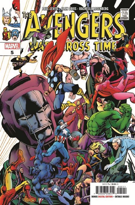 Gocollect Blog Comiclist Previews Avengers War Across Time 5