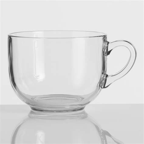 Oversized Glass Mug By World Market In 2020 Clear Coffee Mugs Unique Coffee Mugs Glass Tea Cups