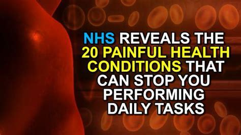 The 20 Most Painful Conditions A Person Can Suffer From According To