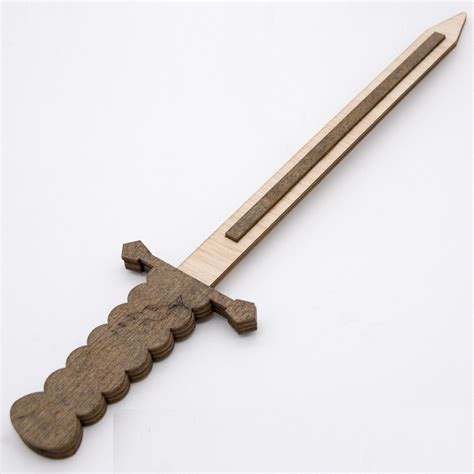 Wooden Christian Sword Handmade Toy Recreations Arab Home Decor