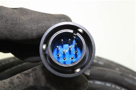 Welding Control Cable Amphenol Circular 18-19P 10 Pin Connector 50