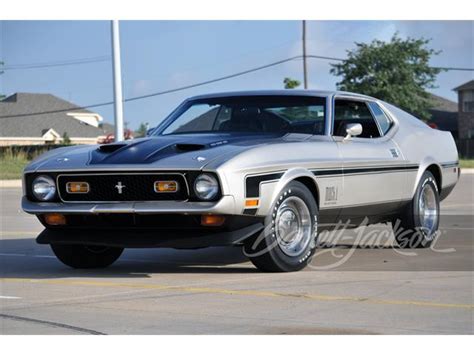 1971 Ford Mustang Mach 1 For Sale Cc 1646371