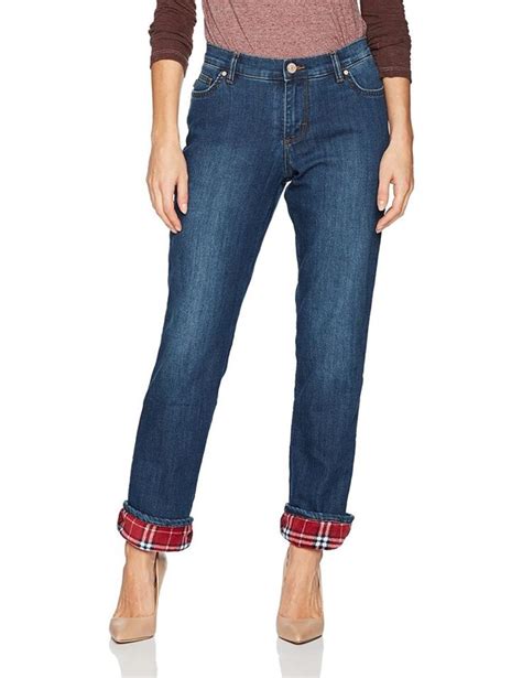 Lee Womens Fleece Lined Relaxed Straight Leg Jean Shop2online Best Womans Fashion Products