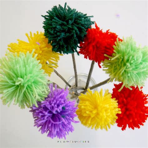 Whatever you are for orchids business or habit, pom is your unique consultant here. Easy Tutorial How To Make Pom Pom Flowers - PLAYTIVITIES